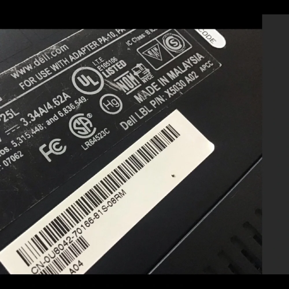Dell xps laptop computer